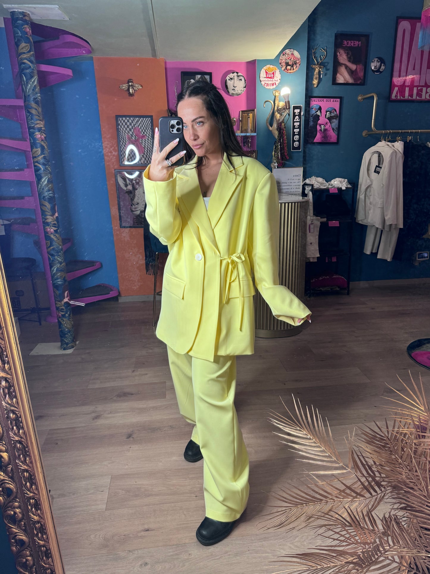 Blazer Glam giallo