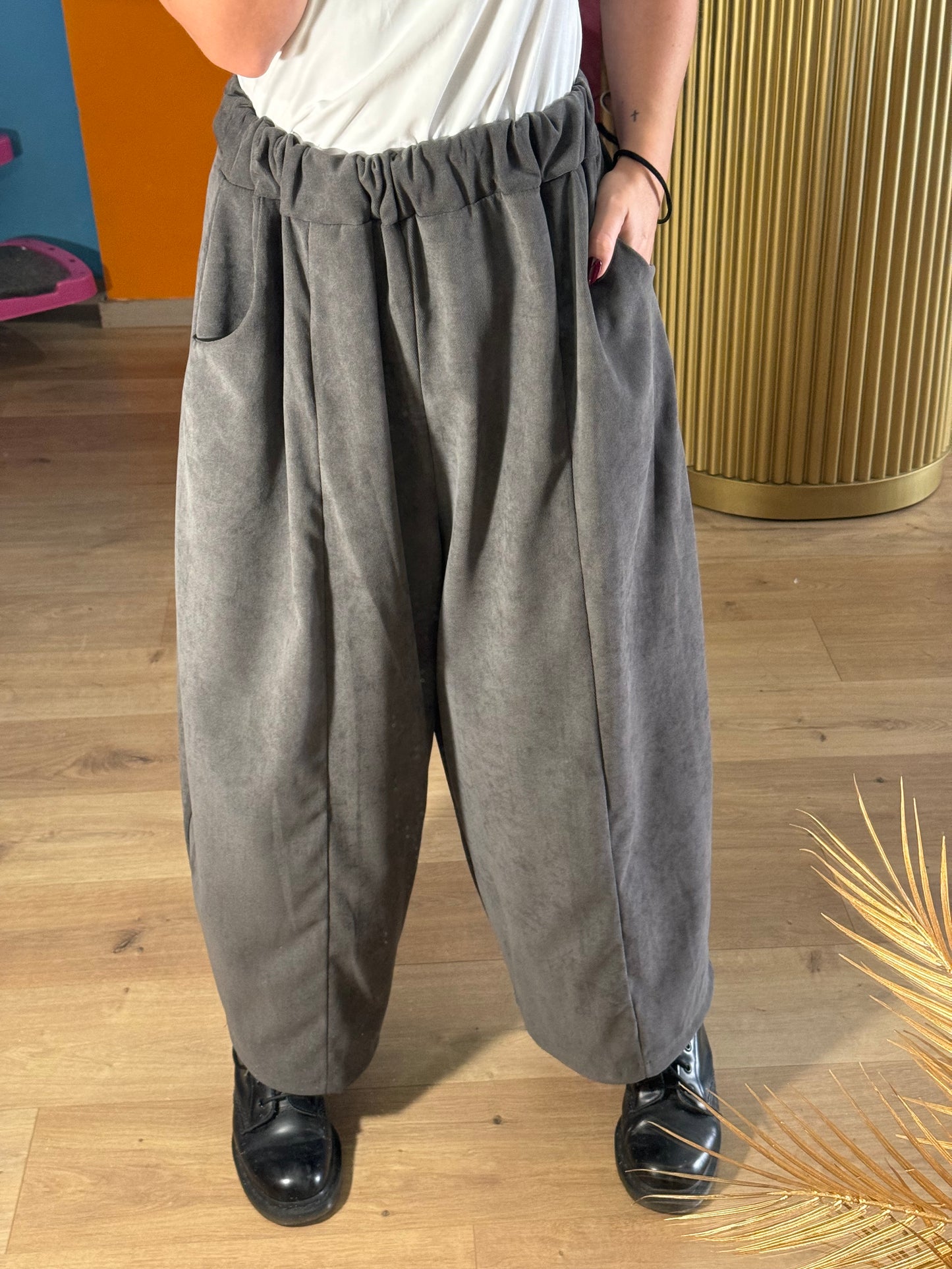 Pantalone Industrial grigio