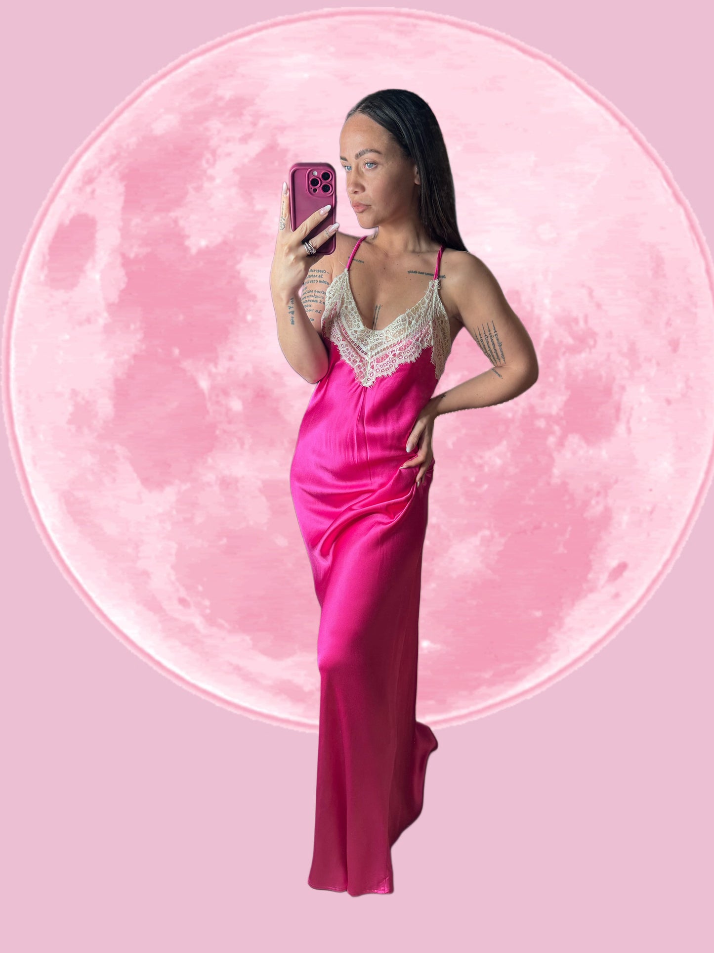 Abito Venus fucsia