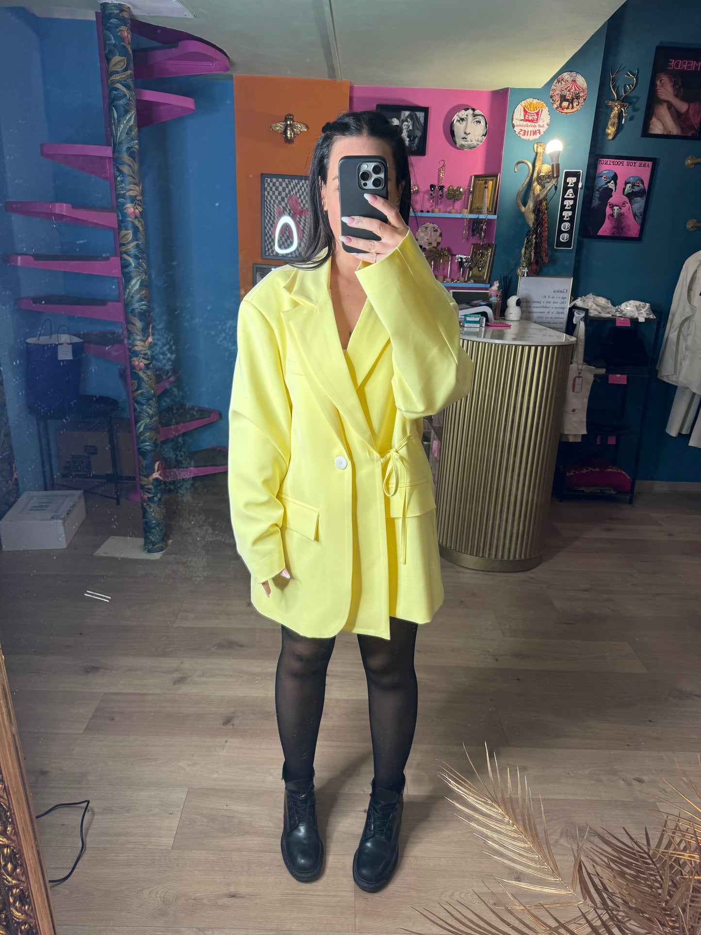 Blazer Glam giallo